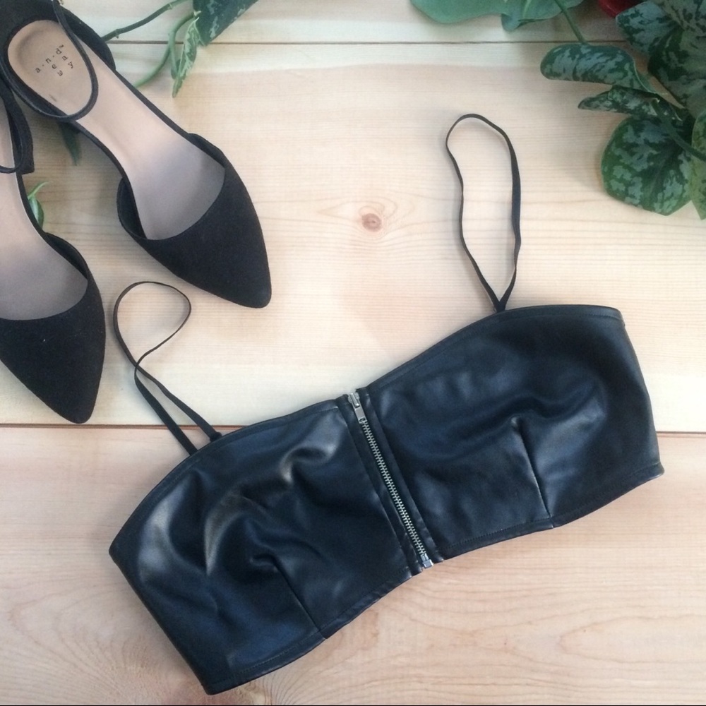 Pleather Top